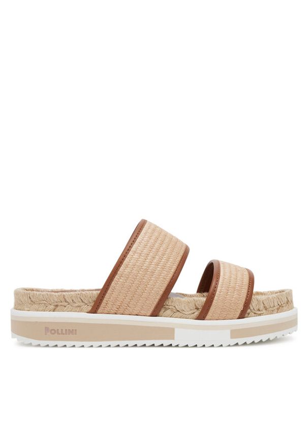 Pollini Espadryle SA28285G0MTN112A Beżowy. Kolor: beżowy. Materiał: syntetyk