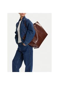 G-Star RAW - Torebka G-Star Raw. Kolor: brązowy #1