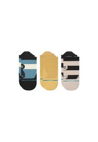 Skarpety biegowe Stance Flat Out Ok Light Tab 3 Pack. Kolor: zielony