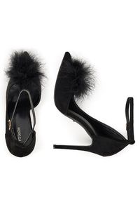 DeeZee Szpilki HT92831-126 Czarny. Kolor: czarny. Materiał: skóra. Obcas: na szpilce #2