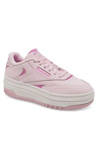 Reebok Sneakersy Club C Extra 100202097 Różowy. Kolor: różowy. Materiał: skóra. Model: Reebok Club