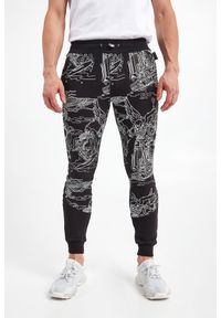 Philipp Plein - Spodnie dresowe PHILIPP PLEIN. Materiał: dresówka. Wzór: nadruk #5