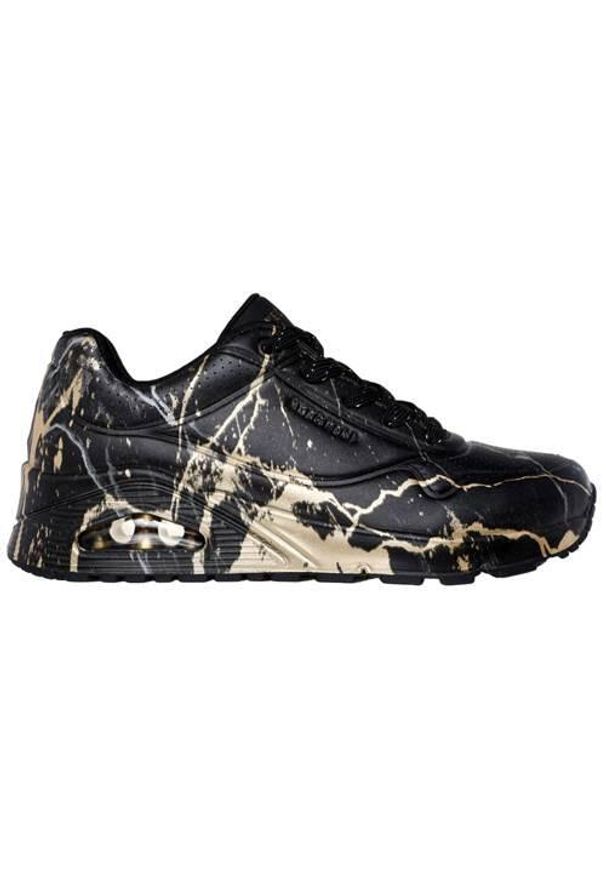 skechers - Buty do chodzenia damskie Skechers Street Uno. Kolor: wielokolorowy. Materiał: materiał, syntetyk. Szerokość cholewki: normalna. Sport: turystyka piesza