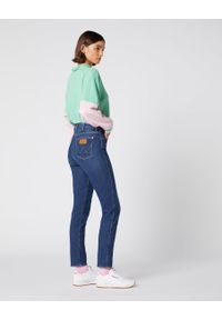 Wrangler - WRANGLER RETRO SKINNY DAMSKIE SPODNIE JEANSOWE JEANSY DEEP SEA W253WB12S. Styl: retro #3