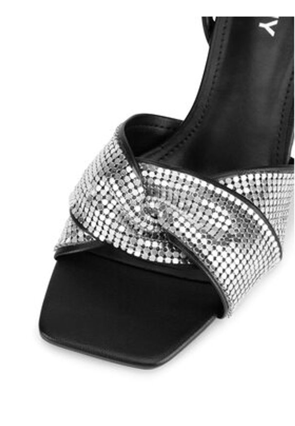 Jenny - JENNY Sandały R25SS01647 Czarny. Kolor: czarny. Materiał: syntetyk, materiał