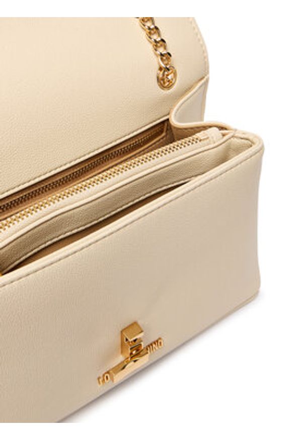 Love Moschino - LOVE MOSCHINO Torebka JC4138PP1OLQ0110 Écru. Kolor: kremowy. Materiał: skórzane