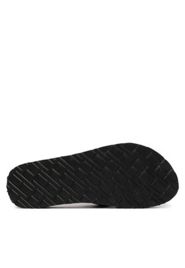 TOMMY HILFIGER - Tommy Hilfiger Japonki Th Ltr Footbed Summer Sandal FW0FW09194 Czarny. Kolor: czarny. Materiał: materiał