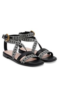 Coccinelle Sandały E4 SVR 18 03 01 Czarny. Kolor: czarny. Materiał: materiał #5
