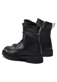 Simple Botki SL-50-02-000099 Czarny. Kolor: czarny. Materiał: skóra