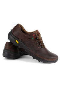Olivier Męskie buty trekkingowe 296GT brązowe. Kolor: brązowy #7
