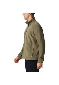 columbia - Bluza sportowa męska Columbia AM3039397. Kolor: zielony. Materiał: polar. Sport: turystyka piesza