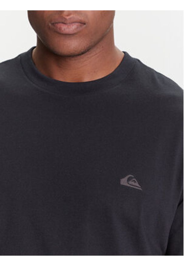 Quiksilver T-Shirt Salt Water Ss EQYZT08204 Czarny Regular Fit. Kolor: czarny. Materiał: bawełna