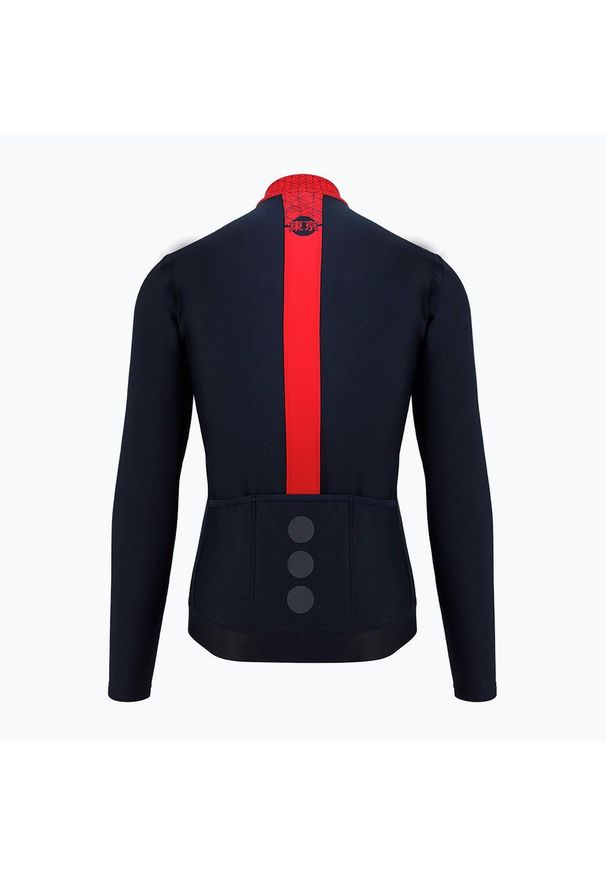 Bluza rowerowa męska Quest Tokyo. Kolor: czerwony, wielokolorowy, czarny. Sport: kolarstwo