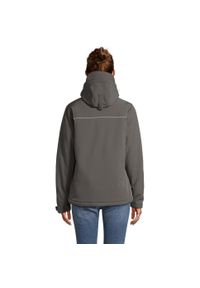 SOL'S - Kurtka Damska Rock Padded Soft Shell. Kolor: wielokolorowy, szary, brązowy