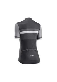 Koszulka rowerowa damskie NORTHWAVE ORIGIN WOMAN JERSEY SHORT SLEEVE. Kolor: czarny. Materiał: jersey