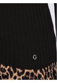 Guess Sweter W3RR32 Z30L1 Czarny Slim Fit. Kolor: czarny. Materiał: lyocell #5