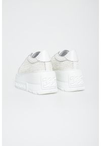 Casadei - Sneakersy damskie skórzane CASADEI. Materiał: skóra