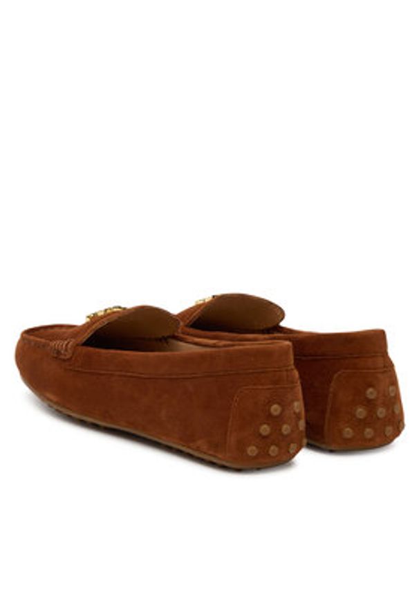 Lauren Ralph Lauren - LAUREN RALPH LAUREN Mokasyny Barnsbury 802821629032 Brązowy. Kolor: brązowy. Materiał: zamsz, skóra