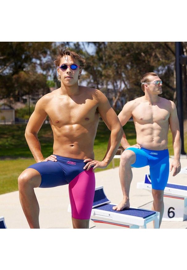 FUNKITA - Strój startowy męski pływacki Funkita Apex Viper Pressure Point. Kolor: niebieski