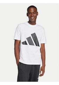 Adidas - adidas T-Shirt Essentials Big Logo JE8943 Biały Regular Fit. Kolor: biały. Materiał: bawełna #1