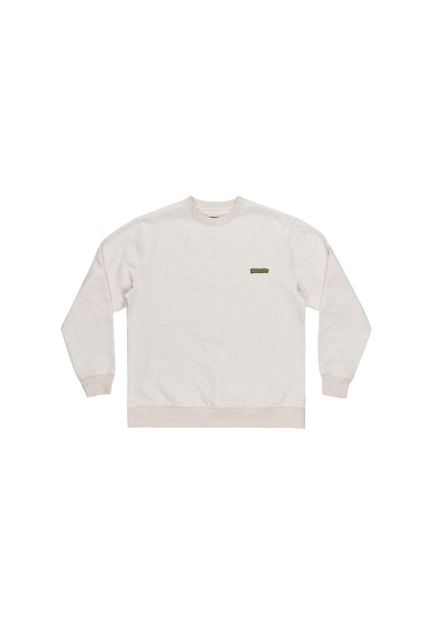DC Shoes - Bluza dla Mężczyzn PATCH IT Szary. Kolor: biały. Materiał: materiał, poliester, bawełna. Sport: skateboard
