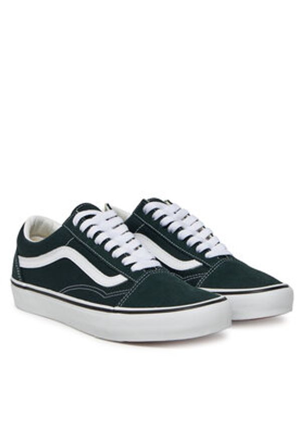 Vans Tenisówki Old Skool VN000D7ZPRM1 Zielony. Kolor: zielony. Materiał: materiał