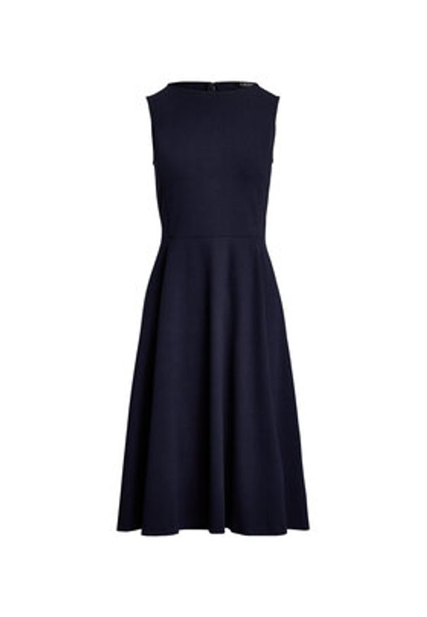 Lauren Ralph Lauren - LAUREN RALPH LAUREN Sukienka koktajlowa 200973402001 Granatowy Regular Fit. Kolor: niebieski. Materiał: wiskoza. Styl: wizytowy