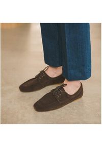 BALAGAN - Balagan Półbuty Captain Brązowy. Kolor: brązowy. Materiał: skóra, zamsz #7