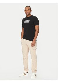 Guess Spodnie materiałowe M5RB54 WGXY1 Beżowy Slim Fit. Kolor: beżowy. Materiał: bawełna #3
