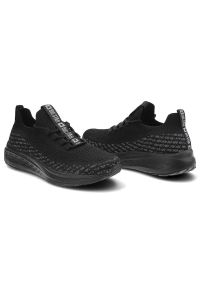 Big-Star - Czarne Sneakersy Big Star Wygodne Buty Męskie. Kolor: czarny. Materiał: materiał. Szerokość cholewki: normalna #2