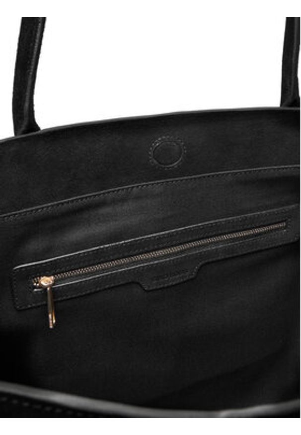 Gino Rossi Torebka EO-LOLA-LA513-114-1 Czarny. Kolor: czarny. Materiał: skórzane, zamszowe