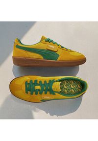 Puma Sneakersy Palermo Pele 396463 12 Żółty. Kolor: żółty. Materiał: zamsz, skóra