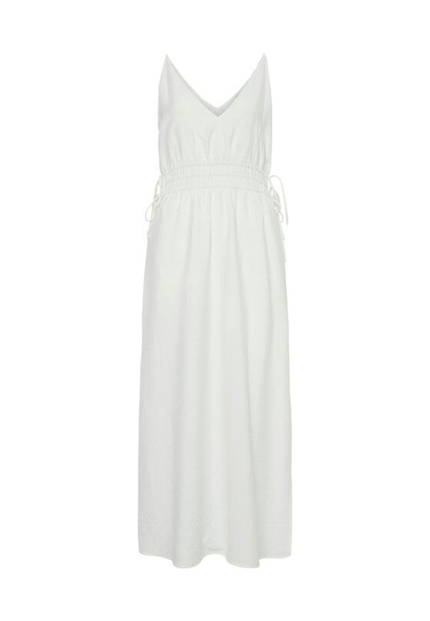 YAS Sukienka letnia Dazly 26037101 Biały Regular Fit. Kolor: biały. Materiał: wiskoza. Sezon: lato