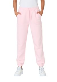 Juicy Couture - JUICY COUTURE Różowe spodnie Sora. Kolor: różowy. Materiał: bawełna #6