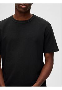 Selected Homme T-Shirt 16088532 Czarny Relaxed Fit. Kolor: czarny #6