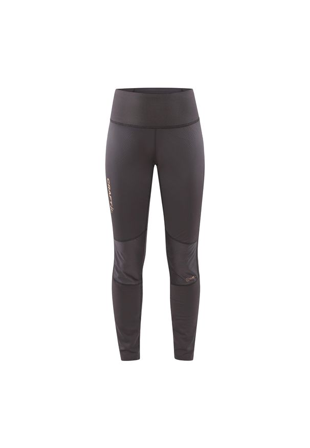 Ciepłe legginsy damskie Craft Adv Nordic Race. Kolor: szary. Sport: turystyka piesza