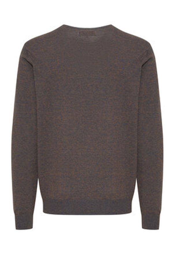 Blend Sweter 20715850 Brązowy Regular Fit. Kolor: brązowy. Materiał: syntetyk
