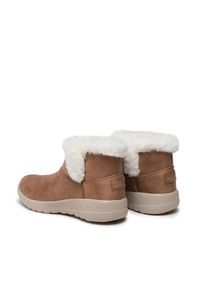 skechers - Skechers Botki Endeavor 144013/CSNT Brązowy. Kolor: brązowy. Materiał: materiał #3