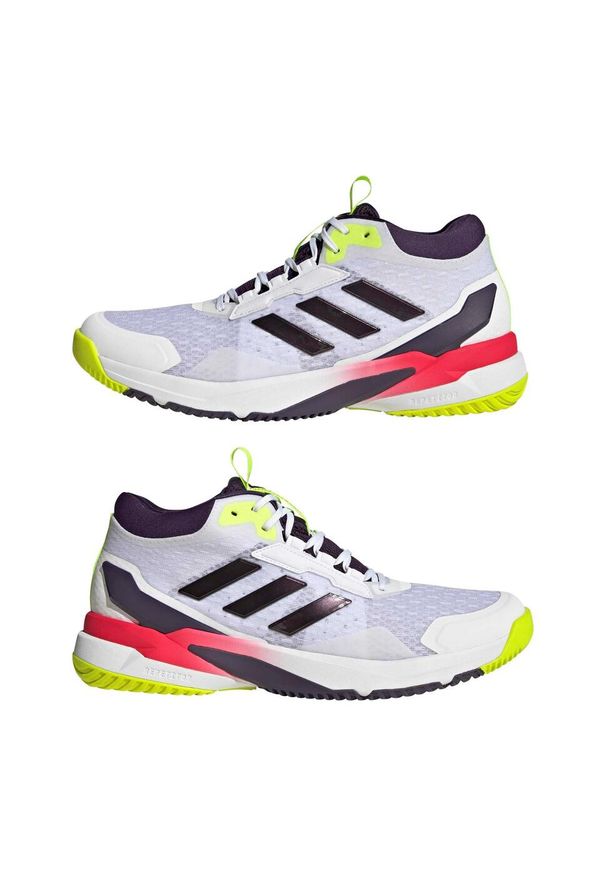 Adidas - Buty halowe adidas Crazyflight 6 Mid. Kolor: biały. Sport: siatkówka