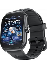 Smartwatch Kumi Smartwatch Kumi KU7 czarny (black). Rodzaj zegarka: smartwatch. Kolor: czarny