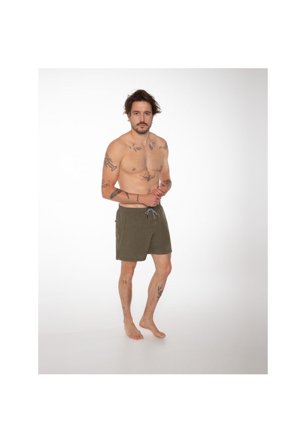 Szorty plażowe męskie Protest Davey. Kolor: zielony