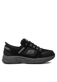 skechers - Skechers Sneakersy 237450 BKCC Czarny. Kolor: czarny. Materiał: skóra