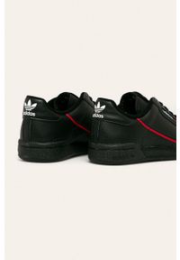 adidas Originals - Buty dziecięce Continental 80. Zapięcie: sznurówki. Kolor: czarny. Materiał: syntetyk, materiał, skóra, guma. Szerokość cholewki: normalna #3