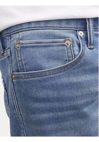 Jack & Jones - Jack&Jones Szorty jeansowe Rick Icon 12249208 Niebieski Regular Fit. Kolor: niebieski. Materiał: bawełna #4