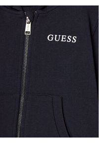 Guess Bluza N3YQ07 KAUG0 Granatowy Regular Fit. Kolor: niebieski. Materiał: bawełna