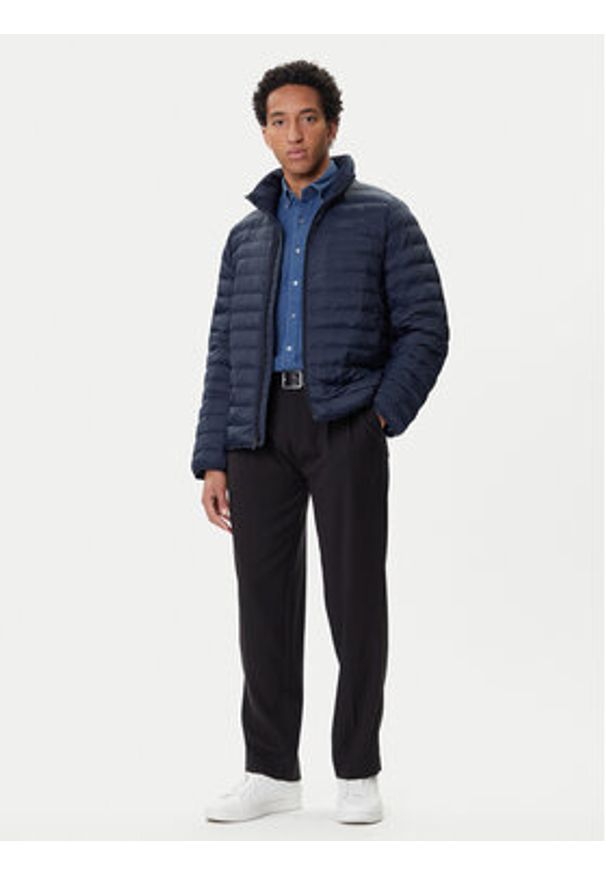 Calvin Klein Kurtka przejściowa LV04LC506G Granatowy Regular Fit. Kolor: niebieski. Materiał: syntetyk