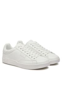 Guess Sneakersy Caserta FMFCAS ELL12 Biały. Kolor: biały. Materiał: skóra #4