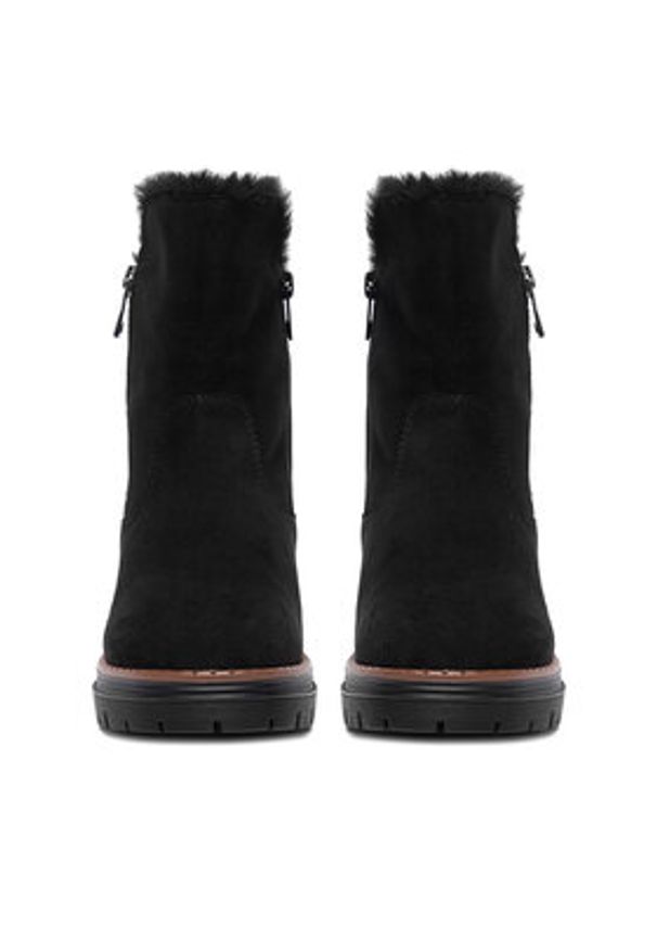 Clara Barson Botki CEO-WS6382-01 Czarny. Kolor: czarny. Materiał: materiał