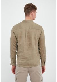 Aeronautica Militare - Koszula męska lniana AERONAUTICA MILITARE. Materiał: len #5