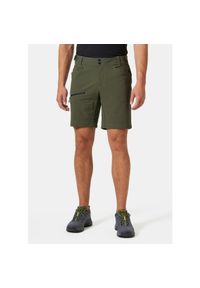 Szorty Helly Hansen Blaze Softshell. Kolor: zielony. Materiał: softshell. Sport: turystyka piesza #1